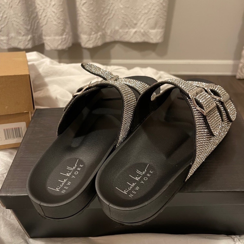 Nicole Miller Bling Sandal